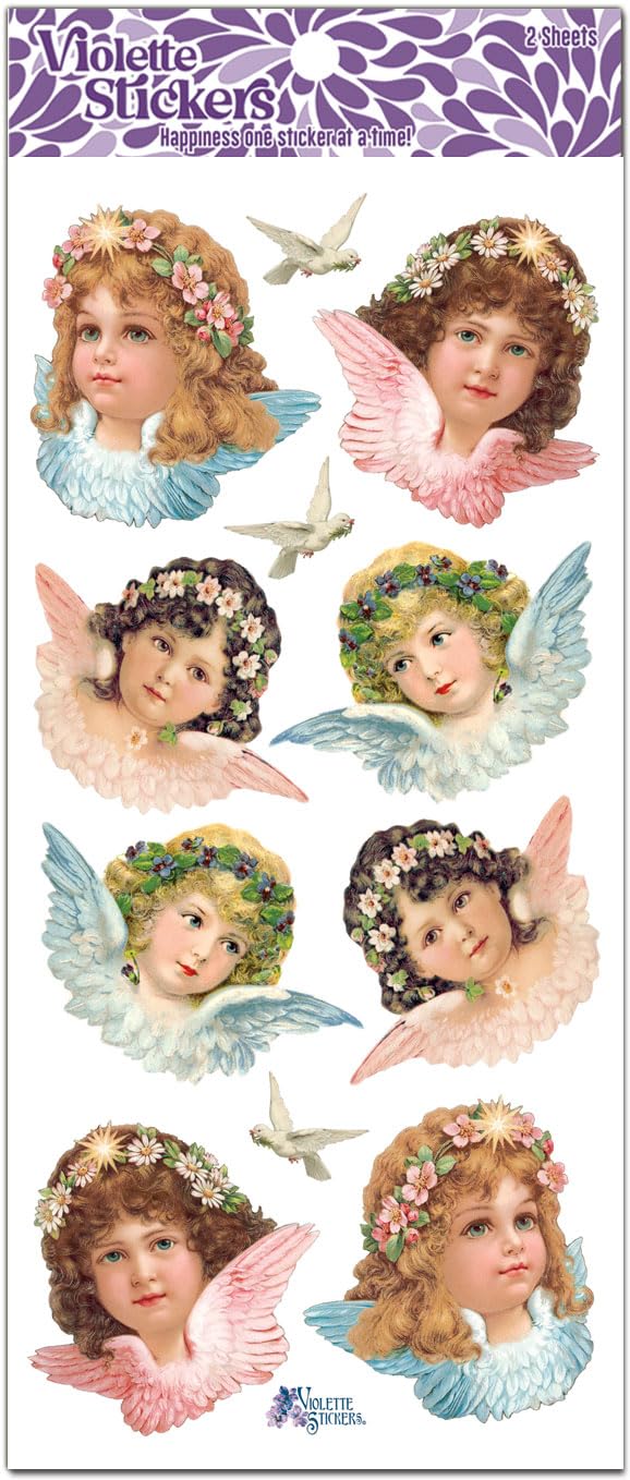 ybk❗️angel 3/4 Vintage Handmade Beaded Angel Christmas Ornament Gold Safety Pins